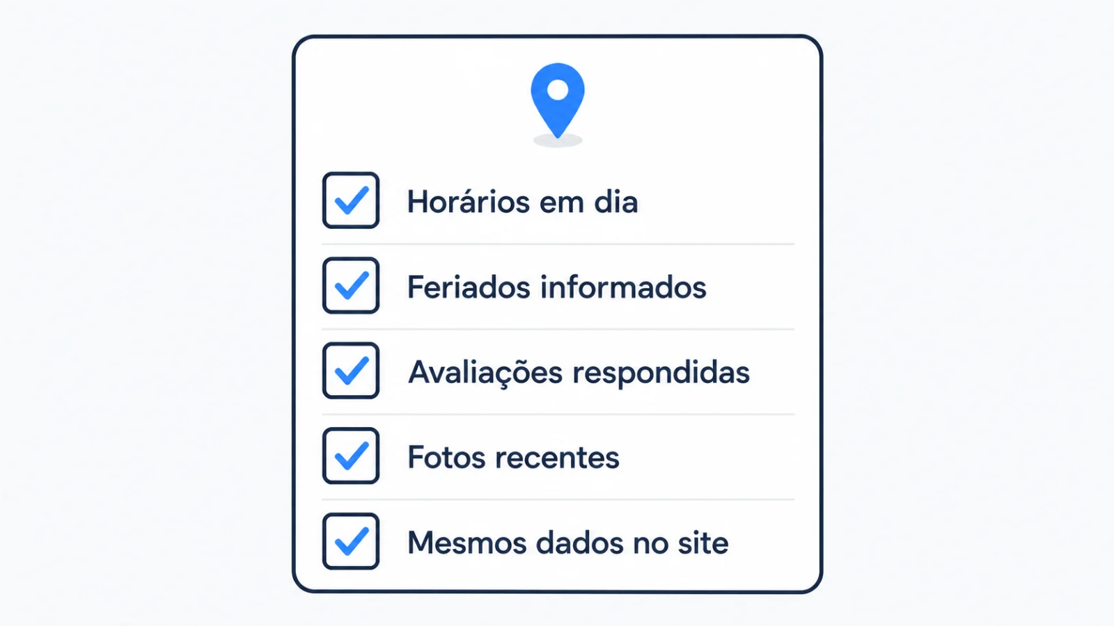 Checklist dos cuidados com o perfil depois da entrega, como horários em dia, avaliações respondidas e fotos recentes